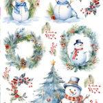 SUBLY DESIGN Snow Christmas