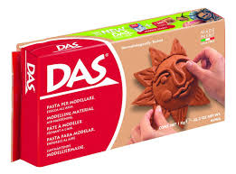 Das - Pasta modellabile color Terracotta
