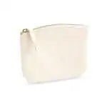 Pochette arrotondata piccola cotone
