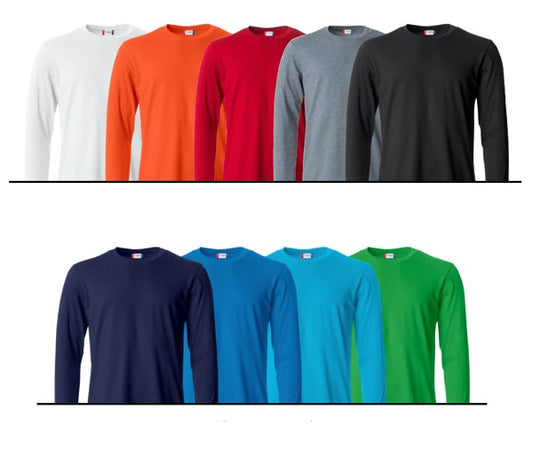 Maglietta t-shirt manica lunga adulto