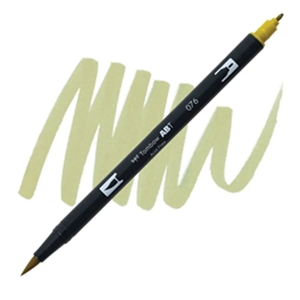 Marker Dual Brush PRO Tombow Colorless – Pennarello a Due Punte per Illustrazioni e Sketching