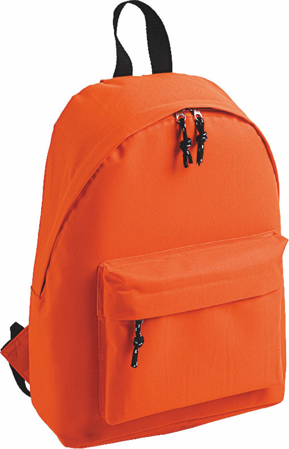 Zaino In Nylon Con Tasca Anteriore E Spallacci Imbottiti