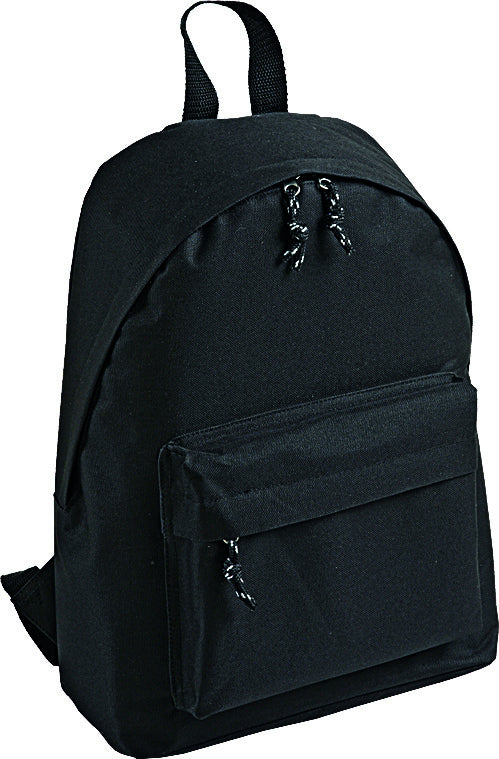 Zaino In Nylon Con Tasca Anteriore E Spallacci Imbottiti