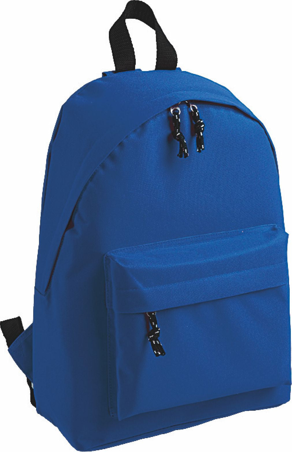 Zaino In Nylon Con Tasca Anteriore E Spallacci Imbottiti