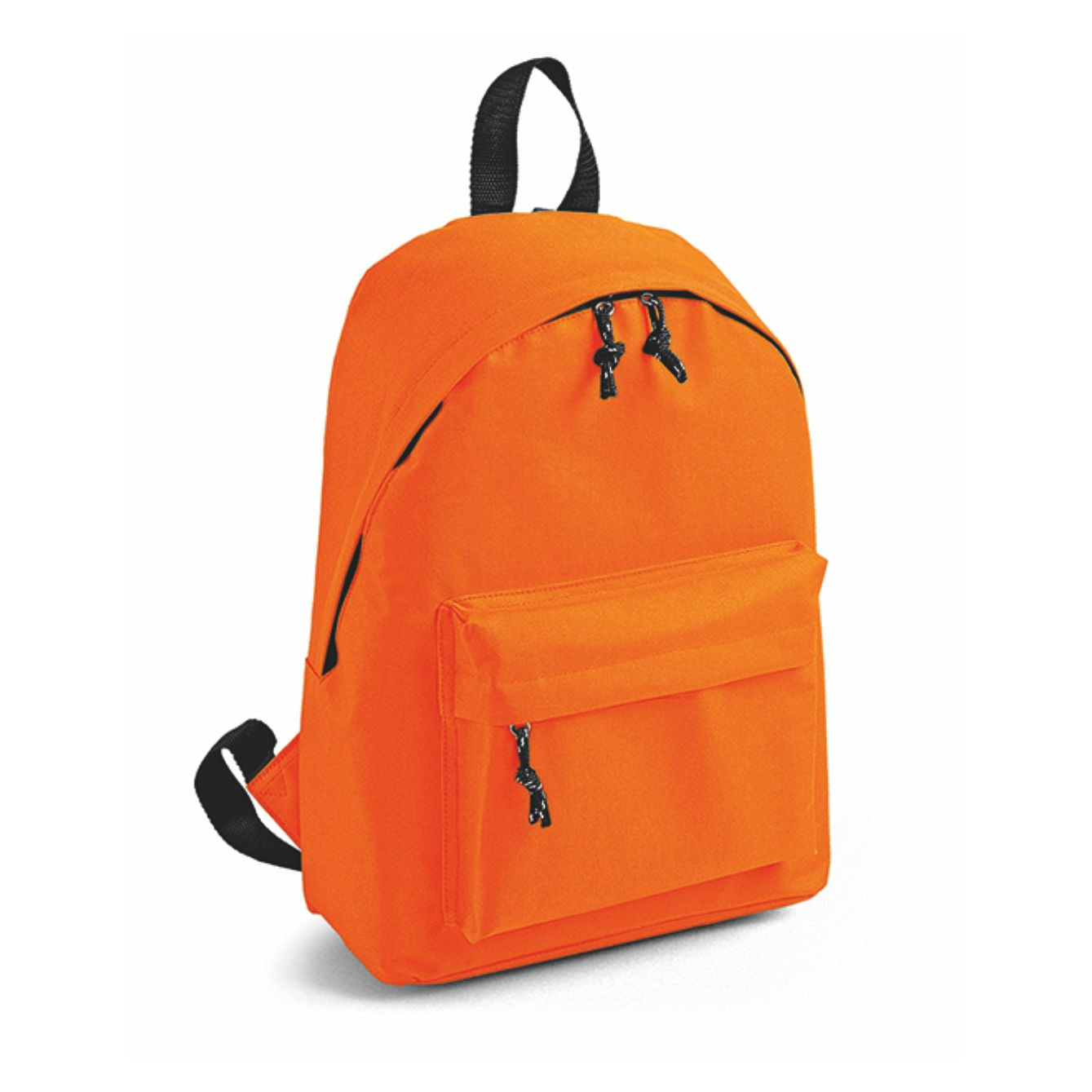 Zaino In Nylon Con Tasca Anteriore E Spallacci Imbottiti