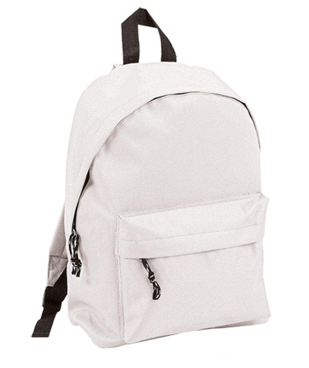 Zaino In Nylon Con Tasca Anteriore E Spallacci Imbottiti