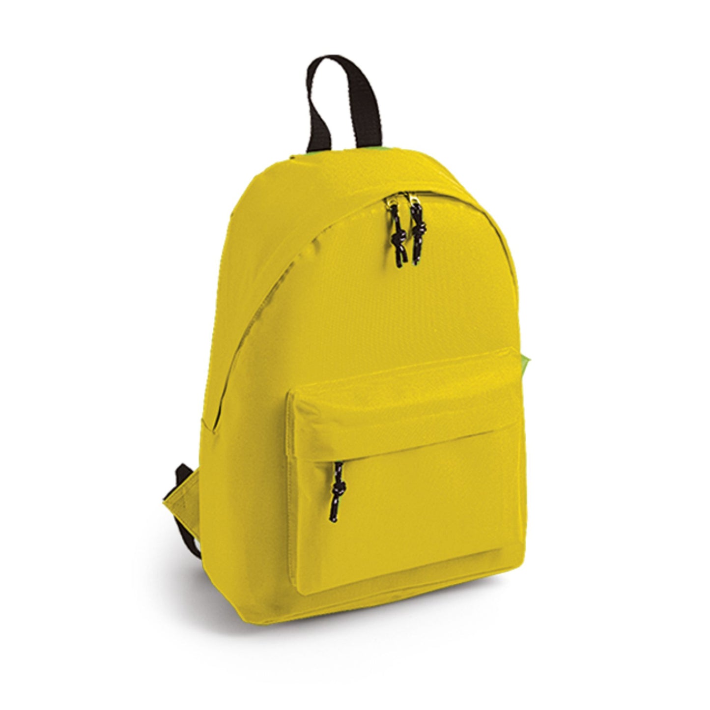 Zaino In Nylon Con Tasca Anteriore E Spallacci Imbottiti