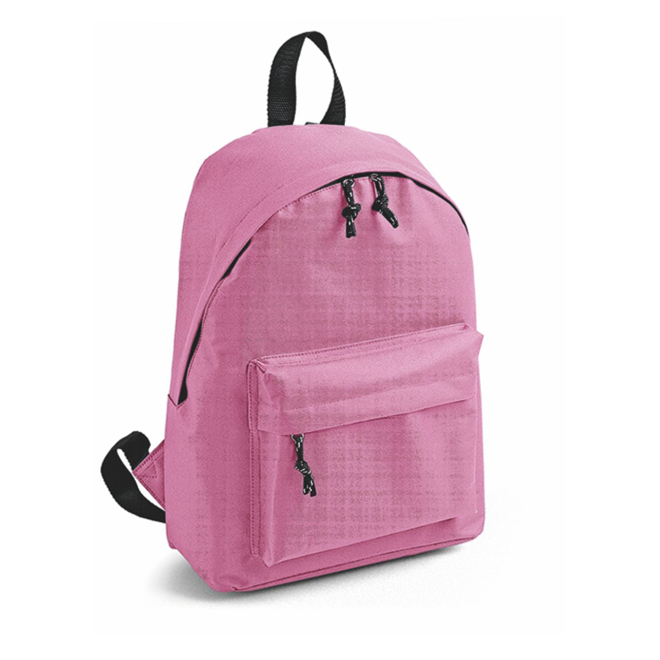 Zaino In Nylon Con Tasca Anteriore E Spallacci Imbottiti