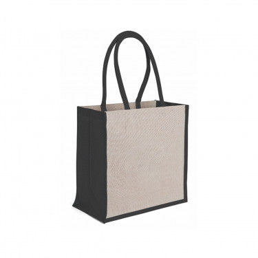 Borsa Mare In Juco E Cotone con zip