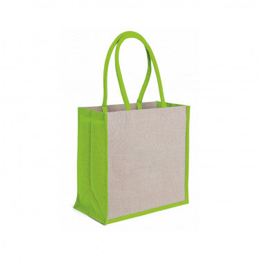 Borsa Mare In Juco E Cotone con zip