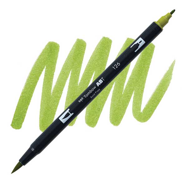 Marker Dual Brush PRO Tombow Colorless – Pennarello a Due Punte per Illustrazioni e Sketching