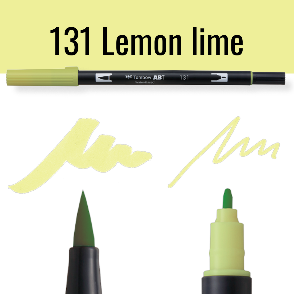 Marker Dual Brush PRO Tombow Colorless – Pennarello a Due Punte per Illustrazioni e Sketching