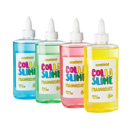 Colla Liquida 177 Ml trasparente colorata