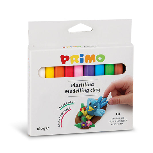 Pasta Per Modellare 10 colori assortiti Gr 180