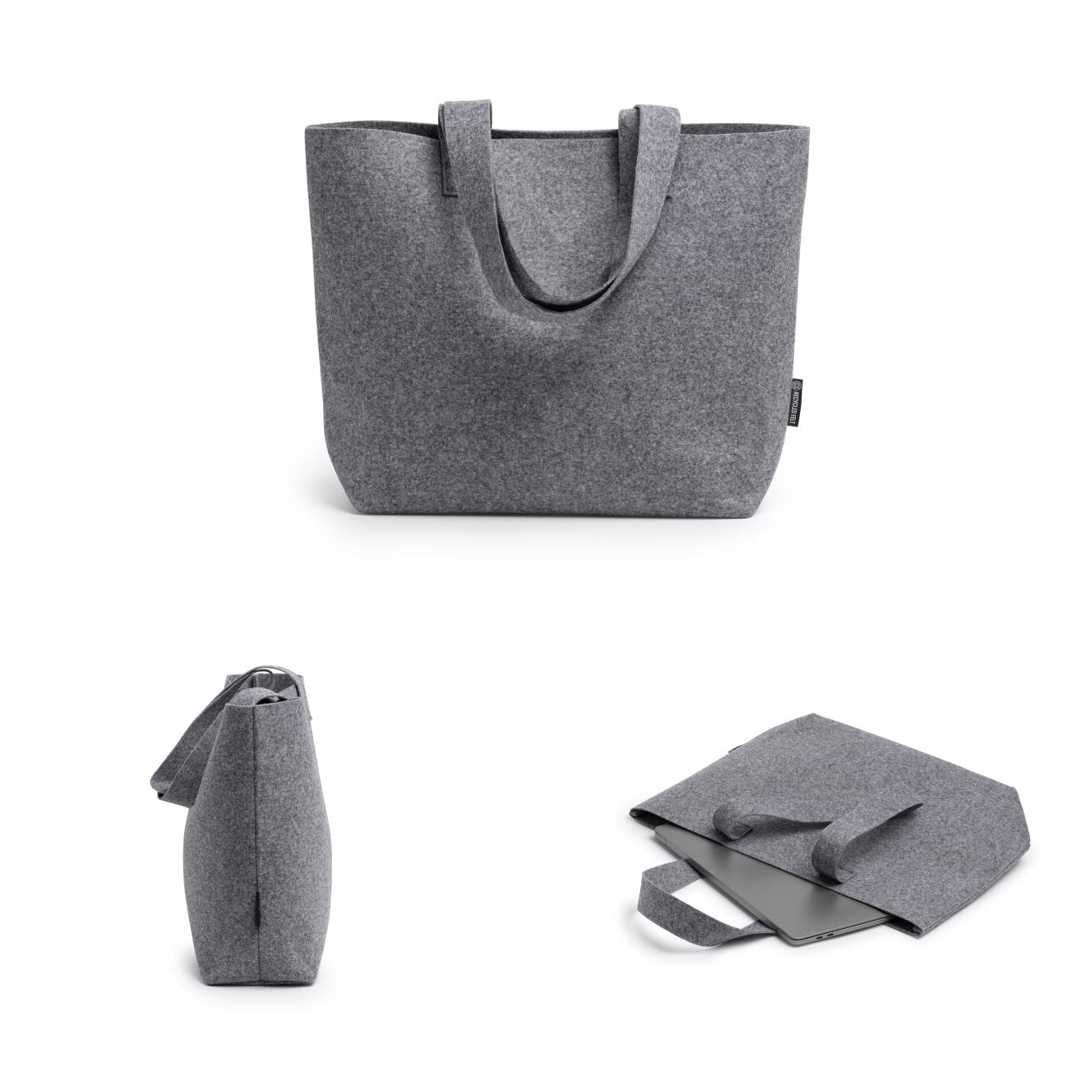 Borsa in Feltro Riciclato con Manici Rinforzati da 70 cm – Resistente ed Eco-Sostenibile
