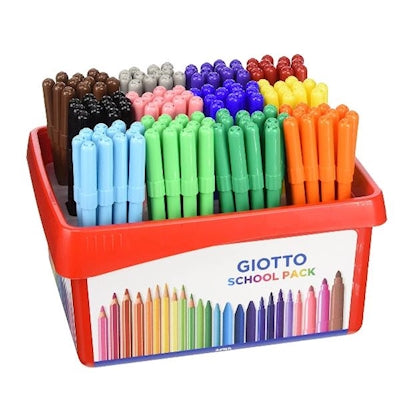 Schoolpack 144 Pennarelli Giotto Turbo color