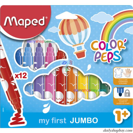 Color Peps  Maped Pennarelli Maxi - Certificati +1