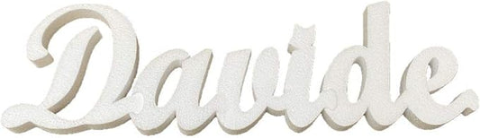 Lettere e numeri in polistirolo