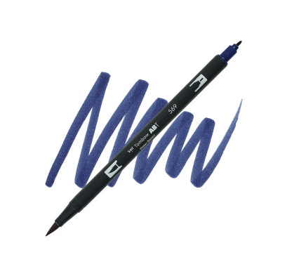 Marker Dual Brush PRO Tombow Colorless – Pennarello a Due Punte per Illustrazioni e Sketching