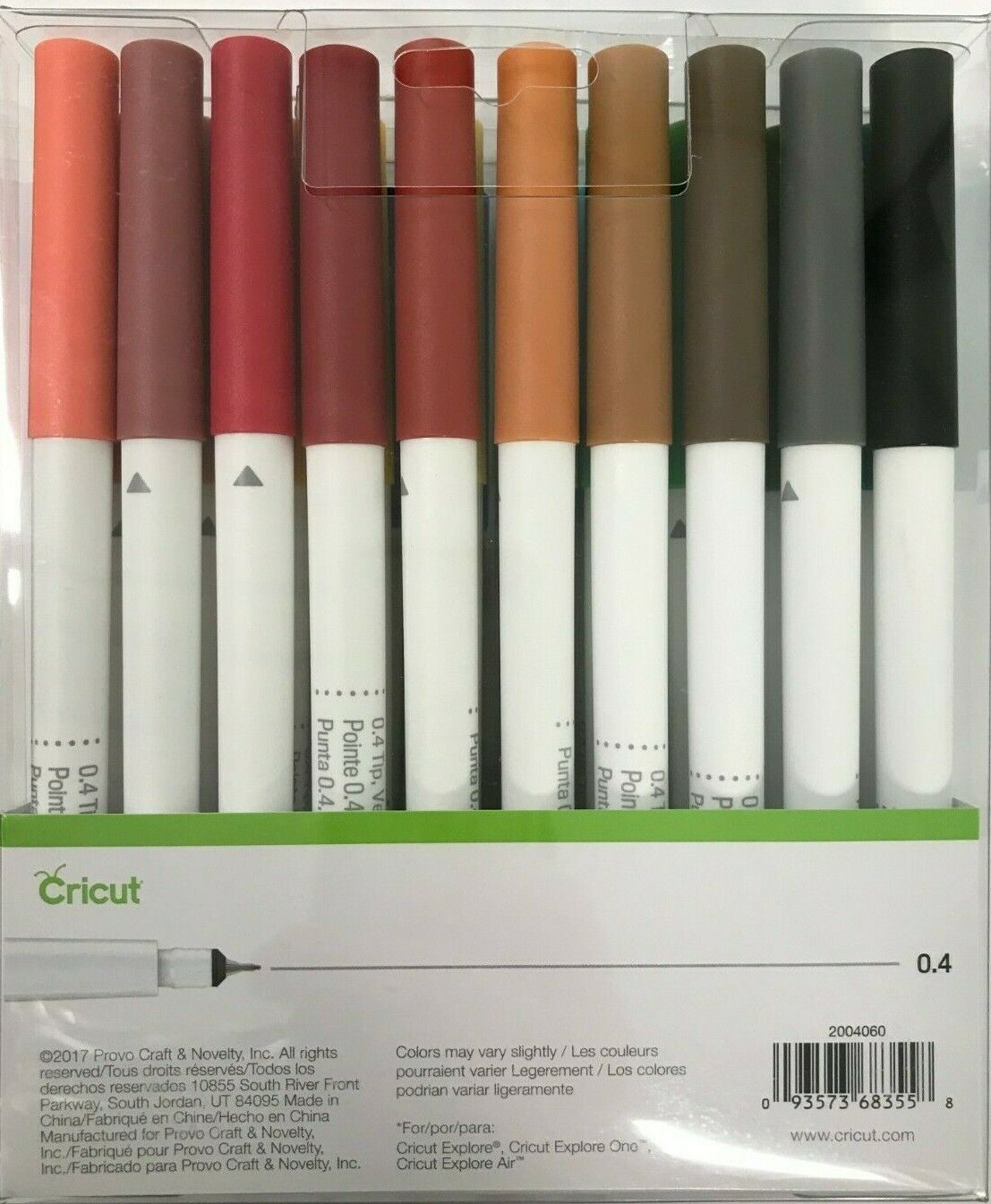 Cricut Set 30 Pennarelli A Punta Fine Collezione Ultimate
