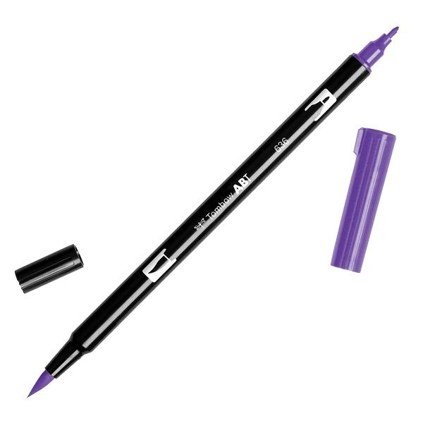 Marker Dual Brush PRO Tombow Colorless – Pennarello a Due Punte per Illustrazioni e Sketching