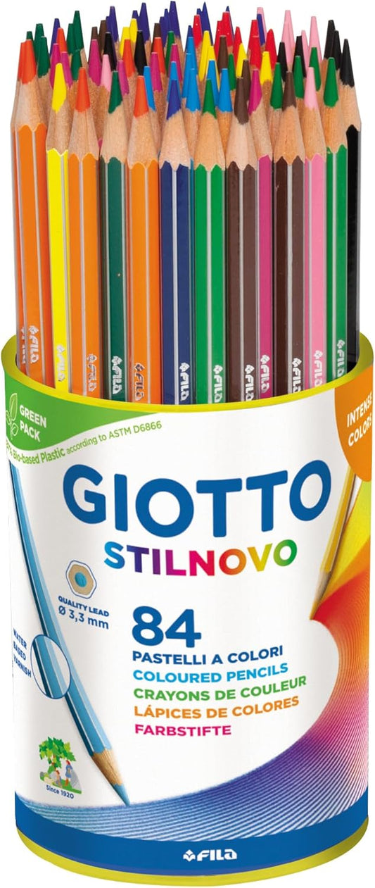 Barattolo 84 Pastelli Giotto Stilnovo