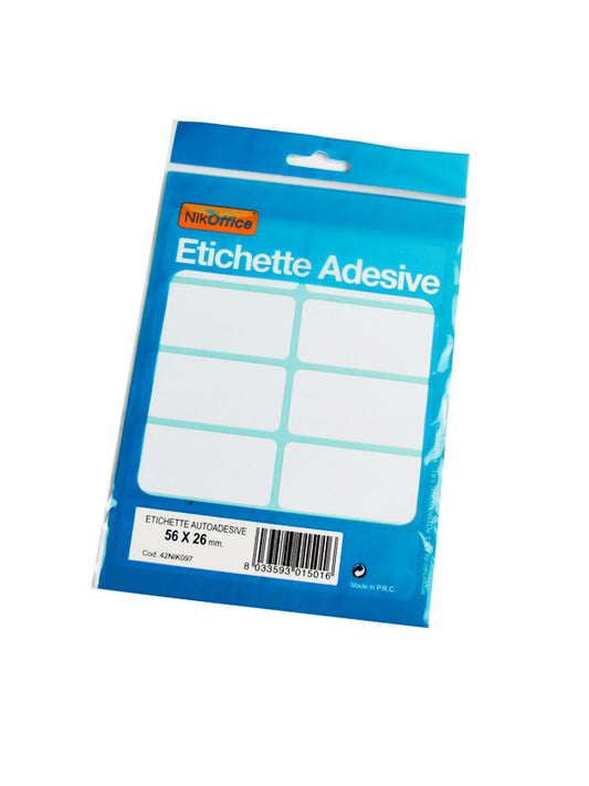 Etichette adesive ( conf. 10 fogli)