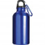 Borraccia alluminio 400 ml con moschettone