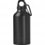 Borraccia alluminio 400 ml con moschettone