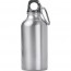 Borraccia alluminio 400 ml con moschettone