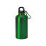 Borraccia alluminio 400 ml con moschettone