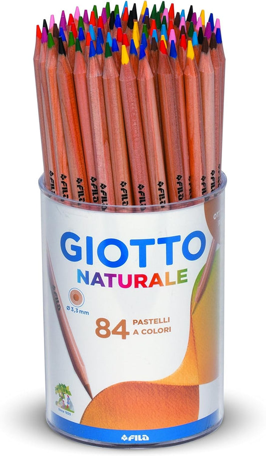 Barattolo 84 Pastelli Giotto Natura