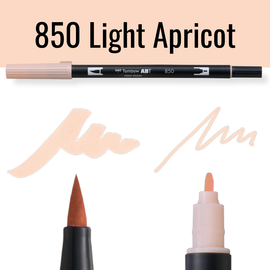 Marker Dual Brush PRO Tombow Colorless – Pennarello a Due Punte per Illustrazioni e Sketching
