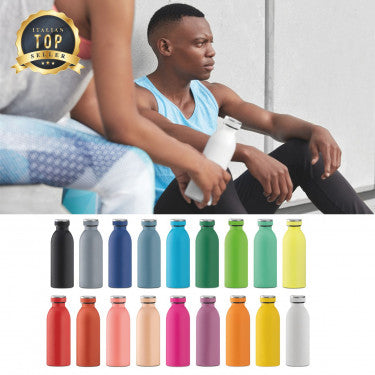 Borraccia Termica 500 ml in Acciaio Inox – Doppia Parete, Finitura Opaca