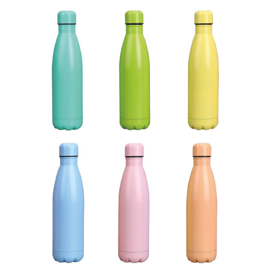 Borraccia Pastello Termica in Acciaio Inox 500 ml