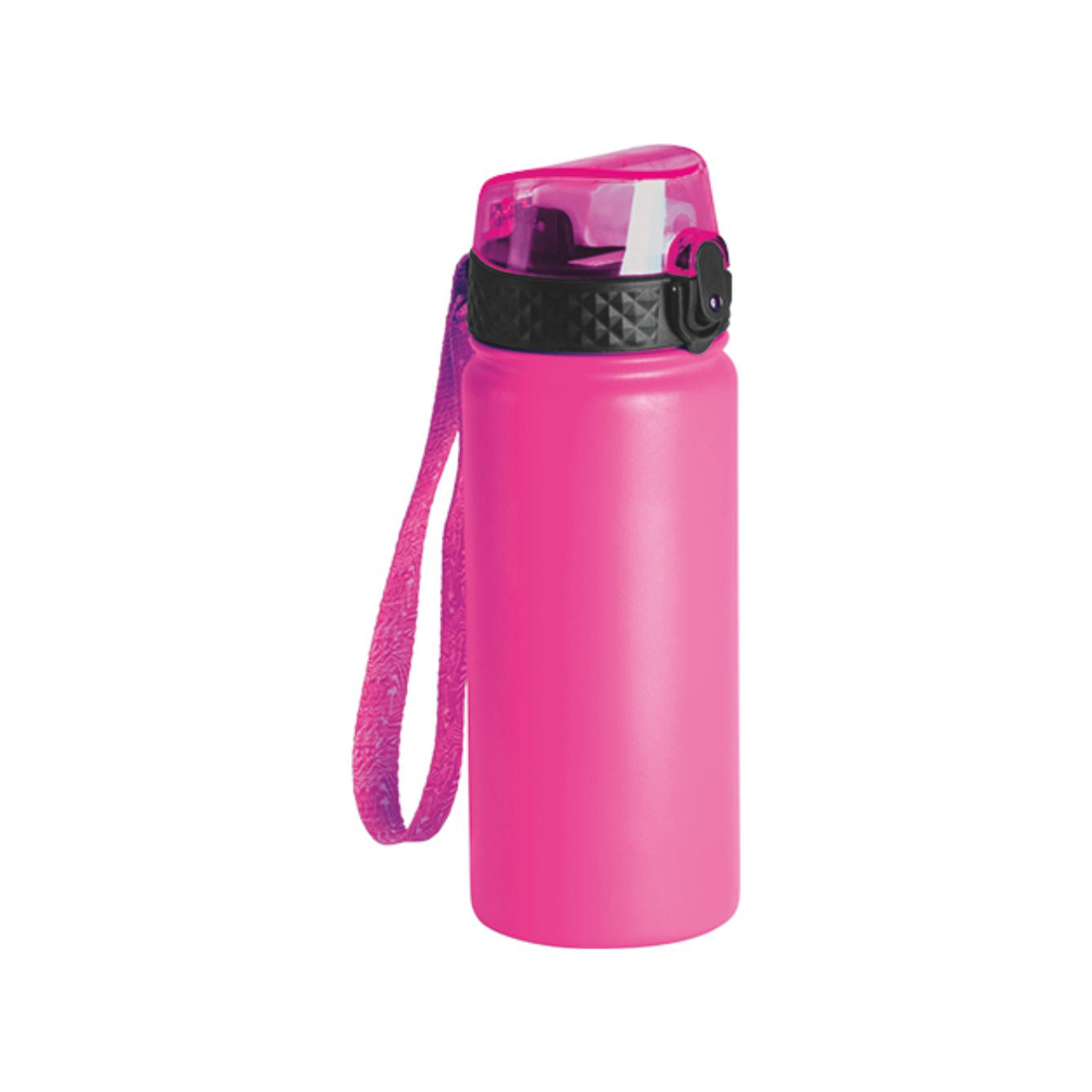Borraccia Termica da 550 ml in Acciaio Inox – Doppia Parete, Beccuccio in Silicone e Manico Integrato