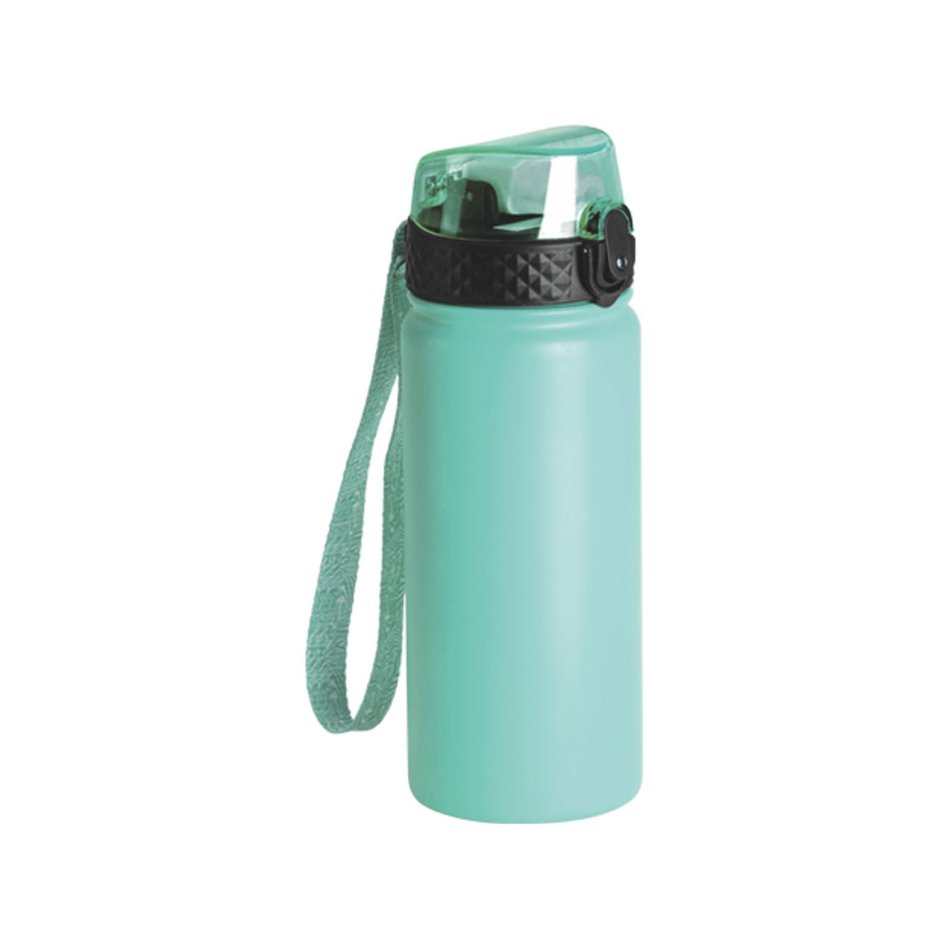 Borraccia Termica da 550 ml in Acciaio Inox – Doppia Parete, Beccuccio in Silicone e Manico Integrato