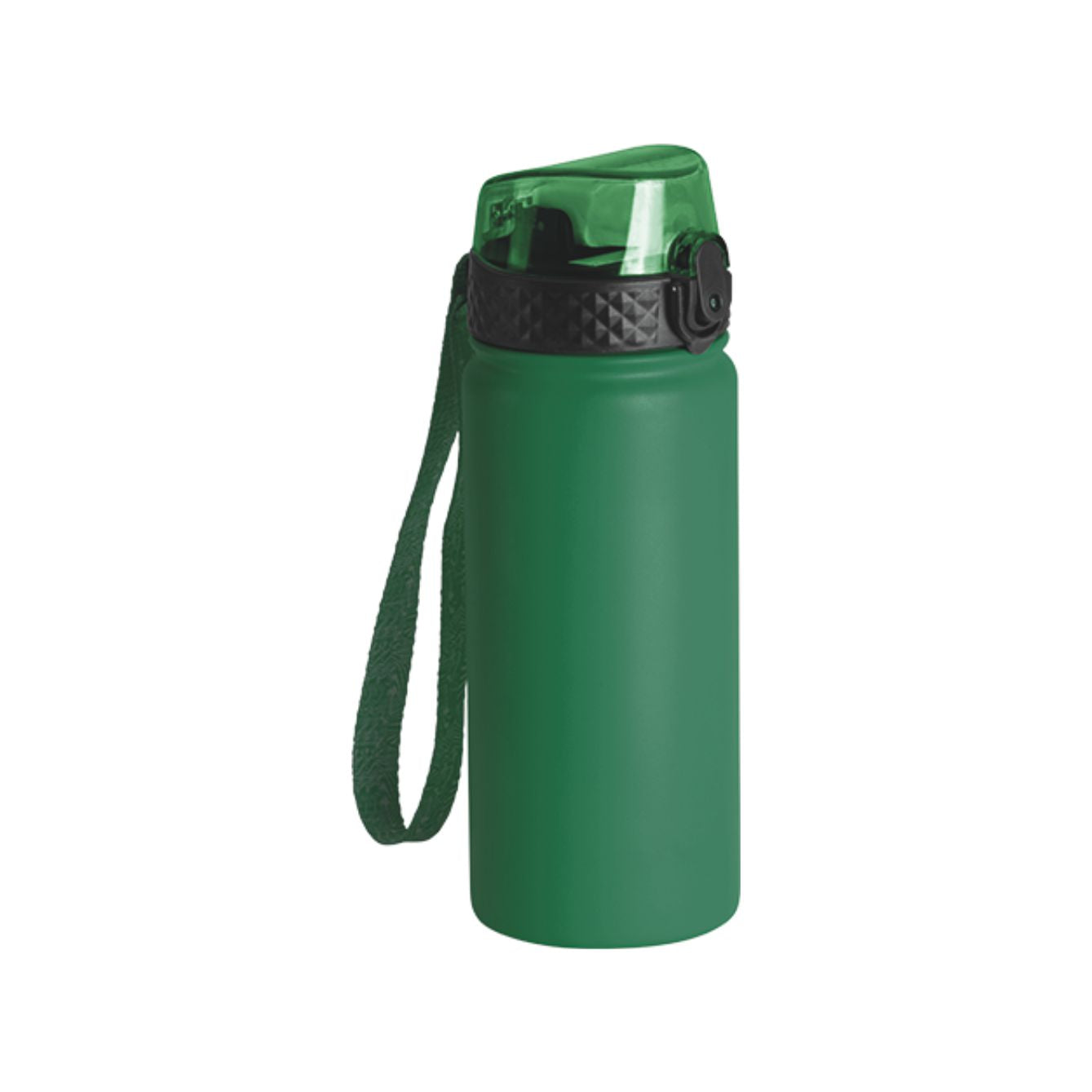 Borraccia Termica da 550 ml in Acciaio Inox – Doppia Parete, Beccuccio in Silicone e Manico Integrato