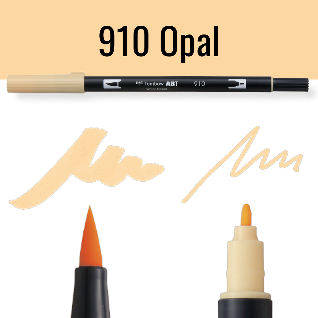 Marker Dual Brush PRO Tombow Colorless – Pennarello a Due Punte per Illustrazioni e Sketching