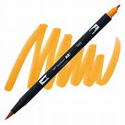 Marker Dual Brush PRO Tombow Colorless – Pennarello a Due Punte per Illustrazioni e Sketching