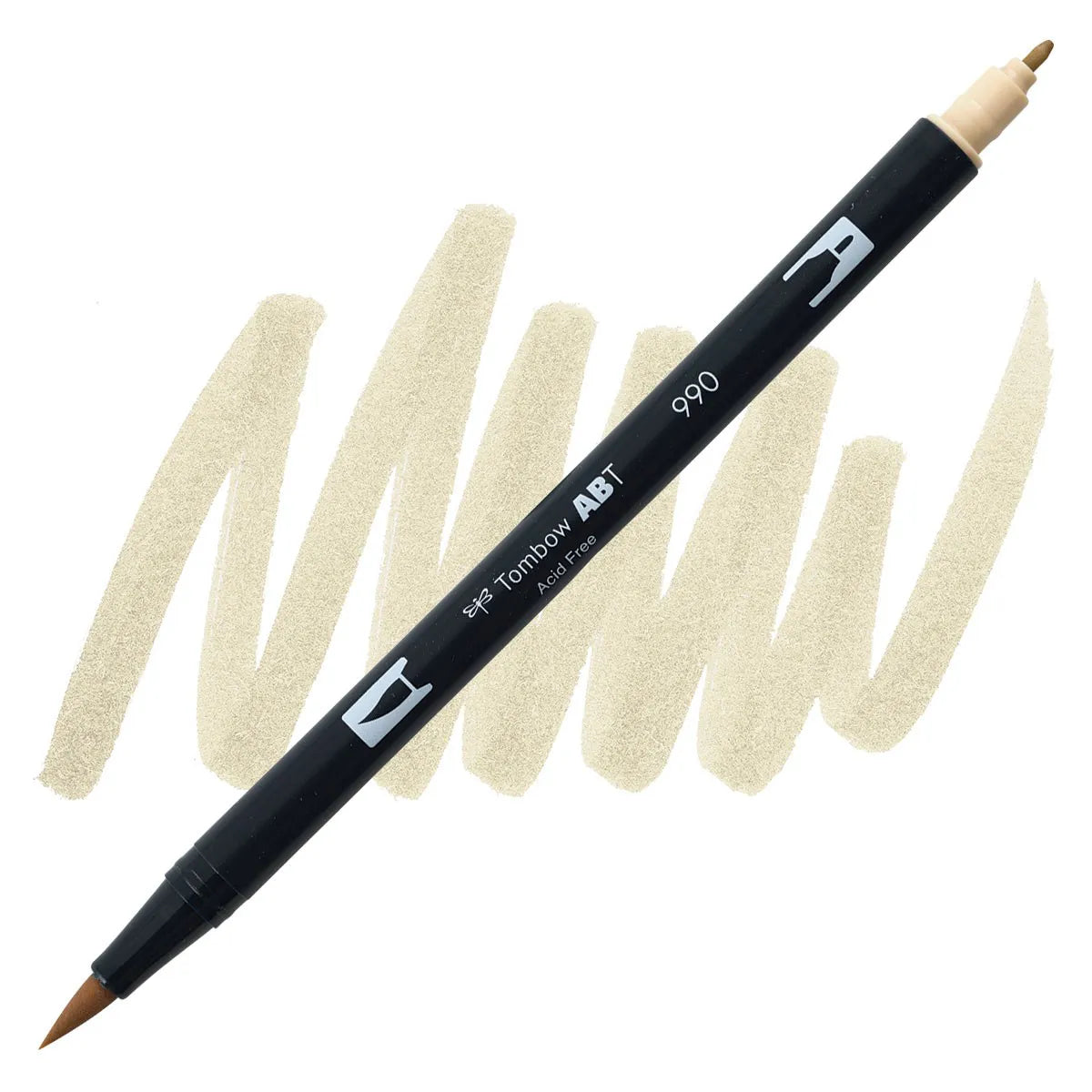 Marker Dual Brush PRO Tombow Colorless – Pennarello a Due Punte per Illustrazioni e Sketching