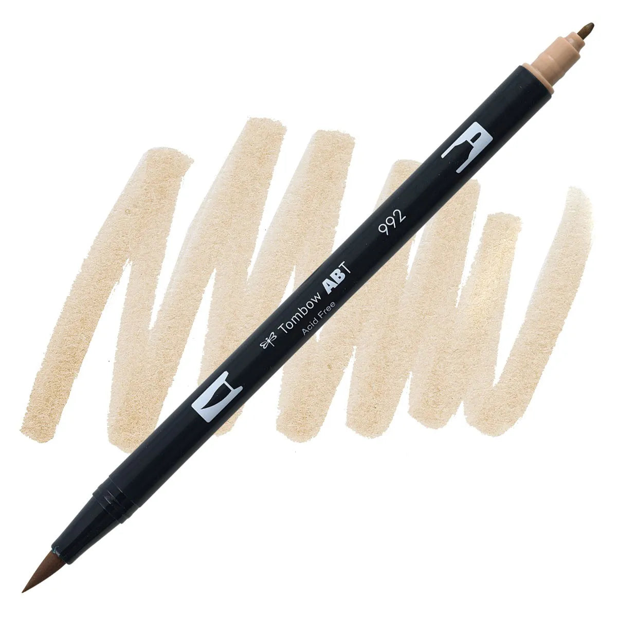 Marker Dual Brush PRO Tombow Colorless – Pennarello a Due Punte per Illustrazioni e Sketching
