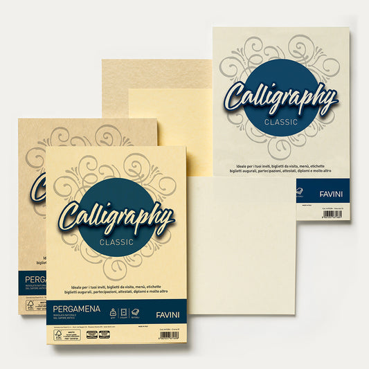 Carta Calligraphy Pergamena - Favini