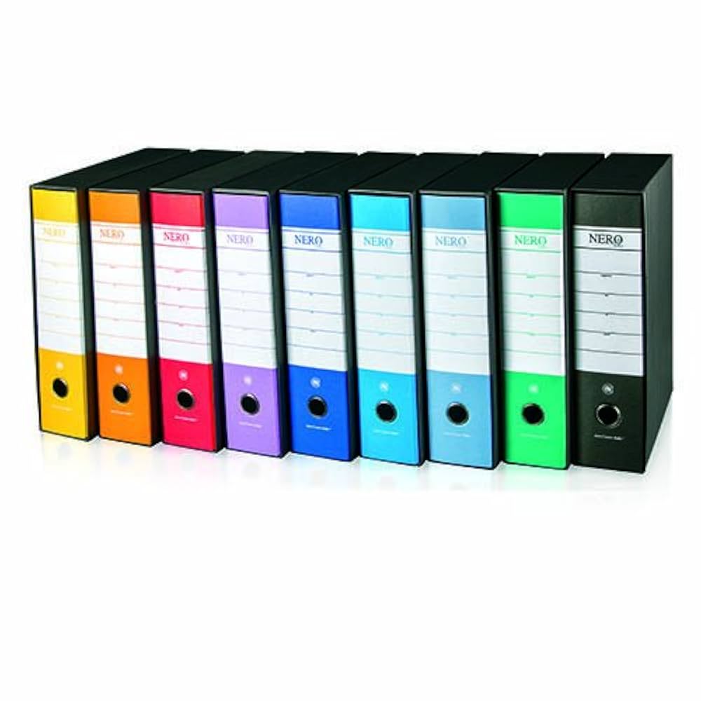 Raccoglitore  protocollo per archivio dorso 8