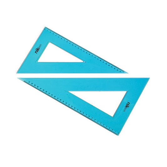 squadra 45° e 60° cm. 20 (piccole)