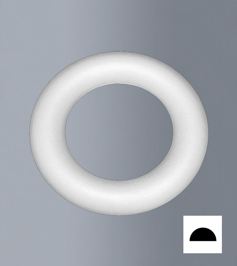 Corona Piatta polistirolo da cm. 22 a cm. 30
