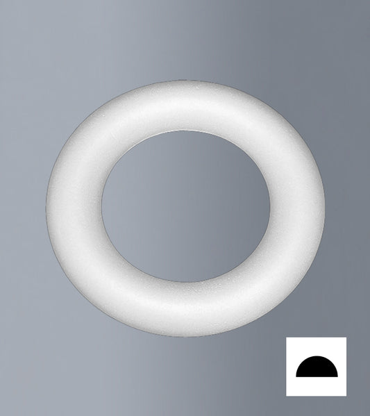 Corona Piatta polistirolo da cm. 22 a cm. 30