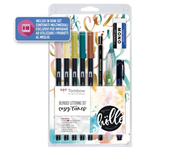 Set ABT Tombow  blended lettering set