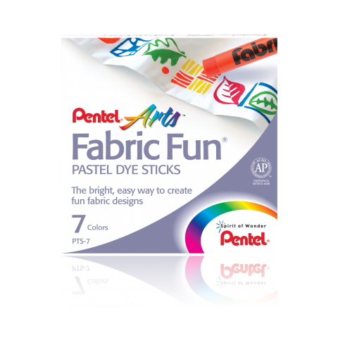 Pastelli A Cera Per Tessuto Pentel Fabric fun