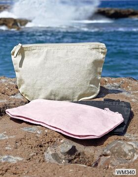 Beauty astuccio in cotone riciclato